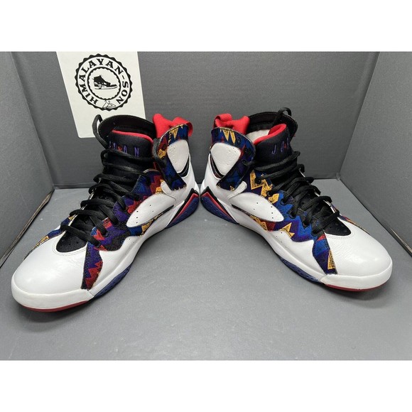 Air Jordan 7 VII Retro Ugly Sweater Nothing But Net 304775-142 Men Size 8.5 - Picture 6 of 12